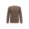 ZEGNA Brauner Kaschmirpullover