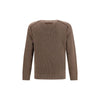 ZEGNA Brauner Kaschmirpullover