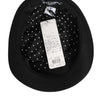 Dolce & Gabbana Black Cotton Polka Dot Lining Fedora Men Hat
