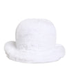 Dolce & Gabbana White Modacrylic Fur Bucket Men Capello Hat