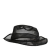 Dolce & Gabbana Black Silk Mesh Bucket Men Fisherman Cap Hat