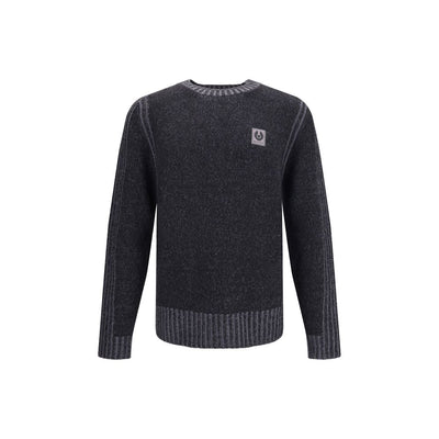 Belstaff Gray Wool Sweatshirt