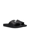 Marcelo Burlon Black Cotton Slippers