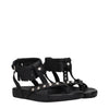 Isabel Marant Black Leather Flat Sandals