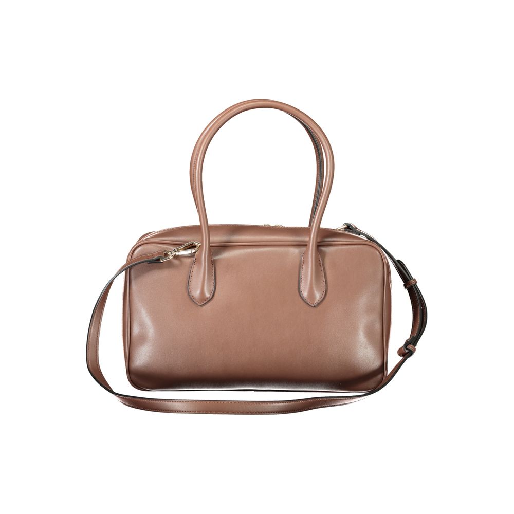Twinset Marrone Polyurethane Women Handbag