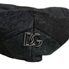 Dolce &amp; Gabbana Schwarze Schiebermütze aus Polyester für Herren