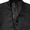 Dolce & Gabbana Black Single Breasted Men Coat MARTINI Blazer