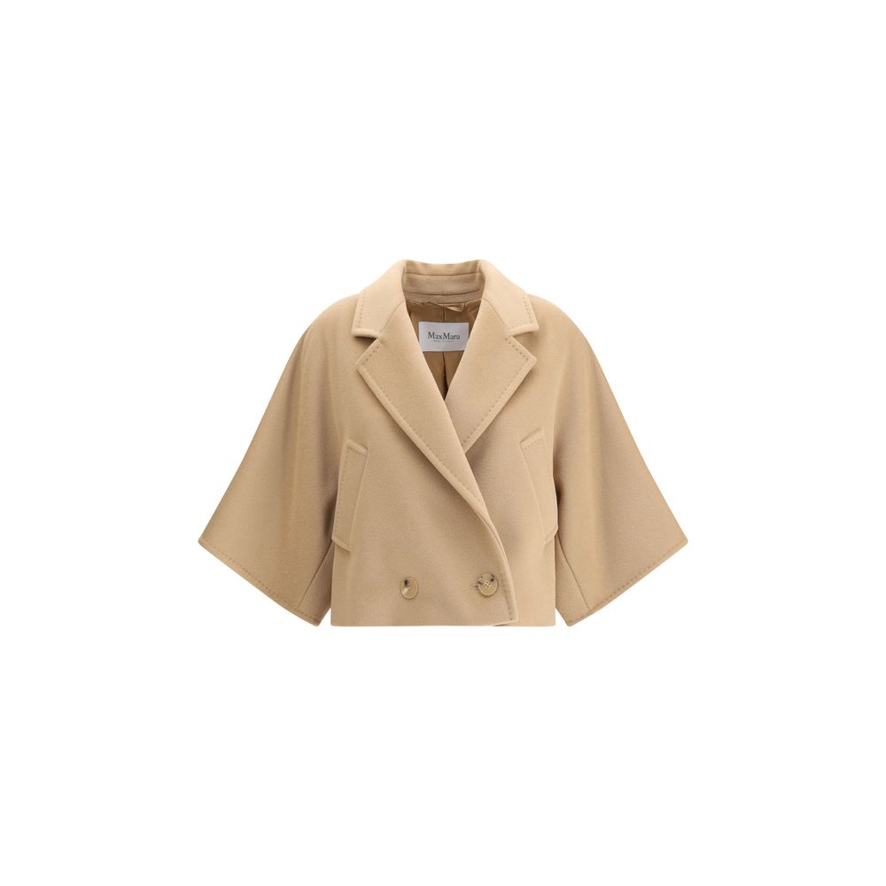 Max Mara Beige Wollmantel