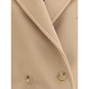 Max Mara Beige Wollmantel