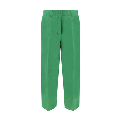 Max Mara Bicolor Linen Casual Pants