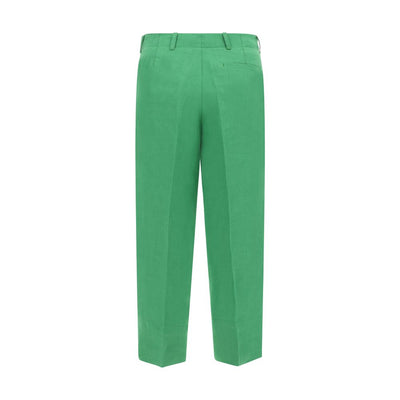 Max Mara Bicolor Linen Casual Pants