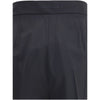 Max Mara Black Fleece Wool Casual Pants
