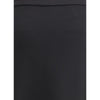 Max Mara Black Viscose Long Skirt