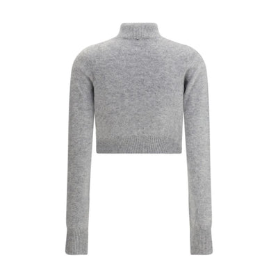 Max Mara Gray Cashmere Cashmere Sweater