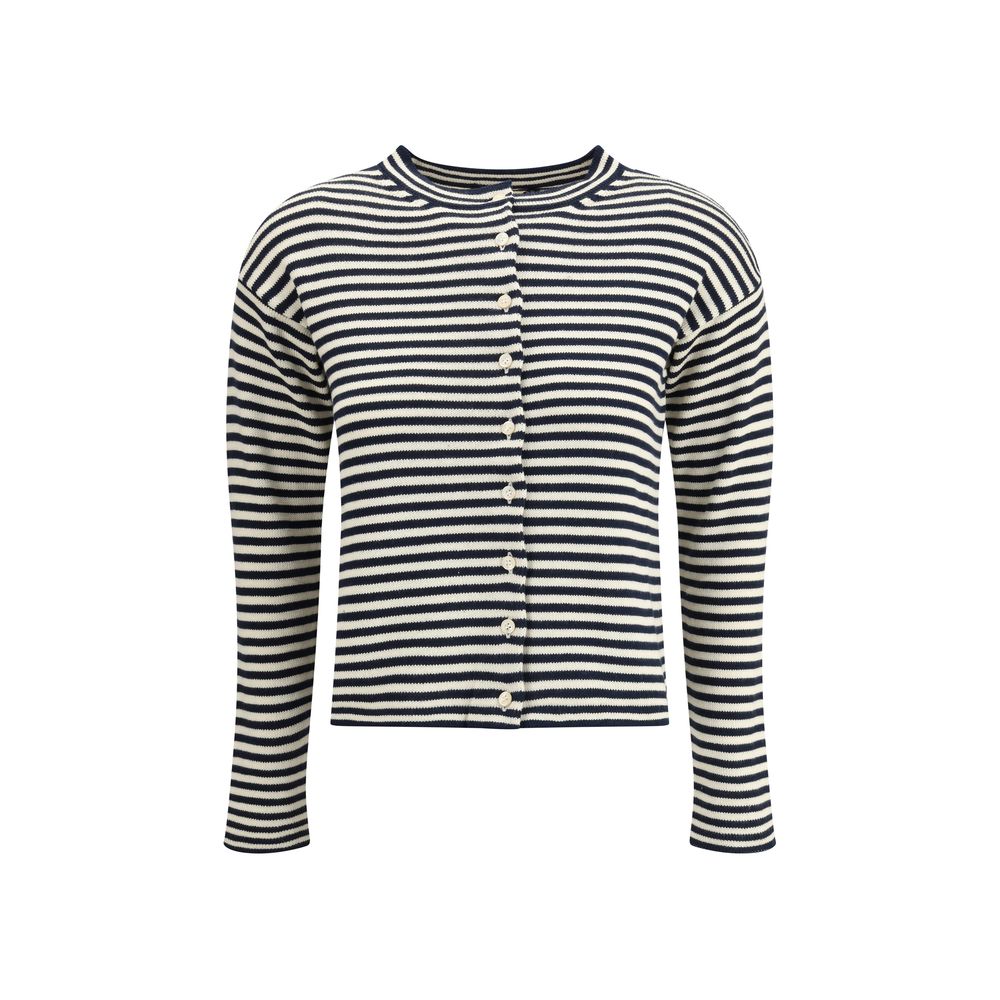 Max Mara Mehrfarbige Baumwollstrickjacke