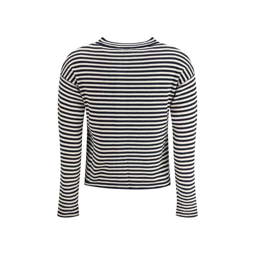 Max Mara Mehrfarbige Baumwollstrickjacke