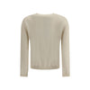 Max Mara Cream Cotton Sweatshirt
