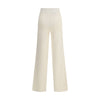 Max Mara Cream Viscose Casual Pants