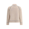 Max Mara Beige Wool Turtleneck