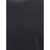 Max Mara Black Polyester T-Shirt