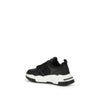 Philipp Plein Black Polyester Athletic Sneakers