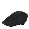 Dolce & Gabbana Black Cotton DG Logo Newsboy Cloth Capello Hat