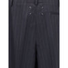 Margiela Gray Wool Casual Pants