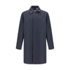 Burberry Blue Cotton Coat