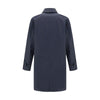 Burberry Blue Cotton Coat
