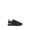 Philipp Plein Black Calf Leather Bos Taurus Athletic Sneakers