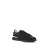 Philipp Plein Black Calf Leather Bos Taurus Athletic Sneakers