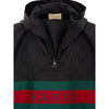 Schwarzer Trenchcoat von Gucci aus Polyester