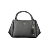 Guess Jeans Nero Poliuretano Women Handbag