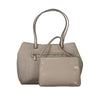 Guess Jeans Beige Polyurethane Women Handbag