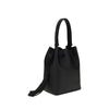 Valentino Garavani Black Calf Leather Bos Taurus Shoulder Bag