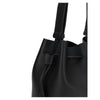 Valentino Garavani Black Calf Leather Bos Taurus Shoulder Bag