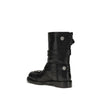 Dolce & Gabbana Black Calf Leather Bos Taurus Lace-Up Boots