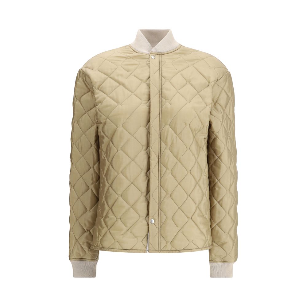 Margiela Beige Polyamid Bomberjacke