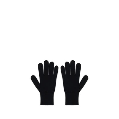 MM6 Black Wool Gloves