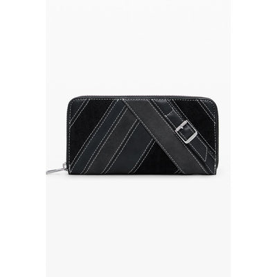 Desigual Nero Poliuretano Women Wallet