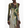 Desigual Verde Polyester Women Dress