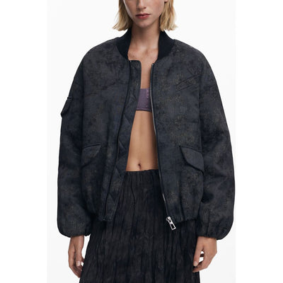 Desigual Black Polyester Women Jacket