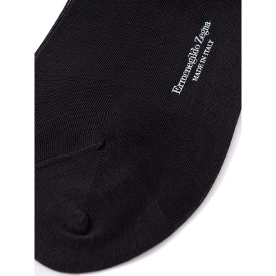 ZEGNA Graue Baumwollsocken