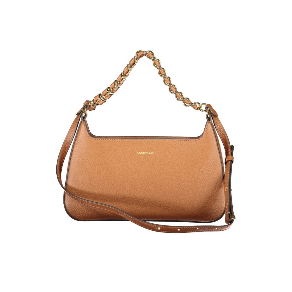 Coccinelle Marrone Leather Women Handbag