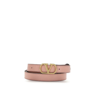 Valentino Garavani Multicolor Calf Leather Bos Taurus Thin Belt