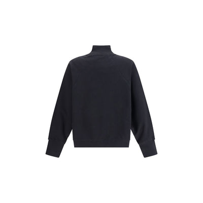 Balmain Black Cotton Sweatshirt