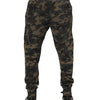 Dolce & Gabbana Multicolor Camouflage Cotton Men Jogger Pants