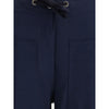 Forte_Forte Blue Cotton Casual Pants