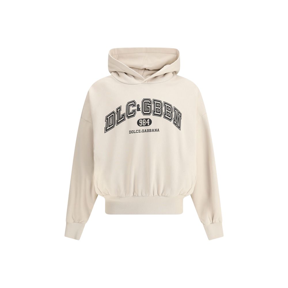 Dolce &amp; Gabbana beiges Baumwoll-Sweatshirt