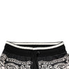 Dolce &amp; Gabbana Schwarze Baumwoll-Jogginghose mit Bandana-Muster
